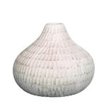 Florero Decorativo Texturizado Beige