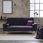 Sofa-Cama-con-Apoya-Brazos-Gris---Z
