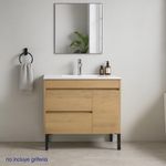 Vanity  Grace Oak 100x45x72 cm