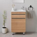 Mueble Aluvia Miel 40X35 Cm Con Lavamanos - Corona