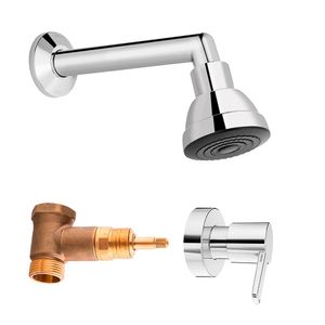 Llave de Ducha Paleta con Regadera