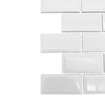 Malla Decorativa Subway Blanco 29.1 x 29.6 Cm