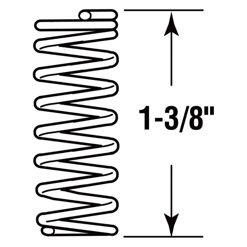 Set de 6 Resortes de Compresión 3/16 x 1 3/8 Plg