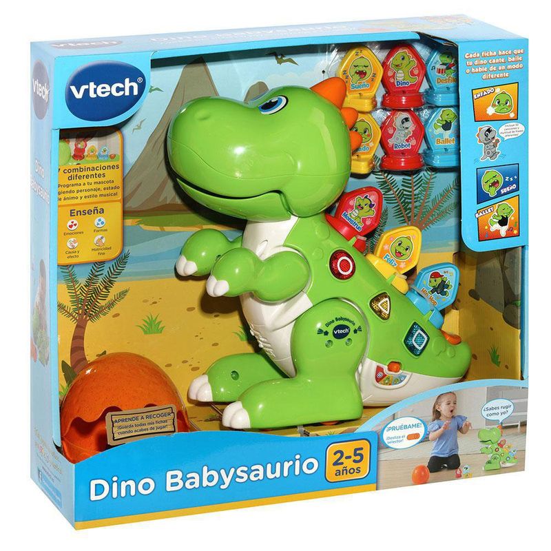 Dino Babysaurio Interactivo