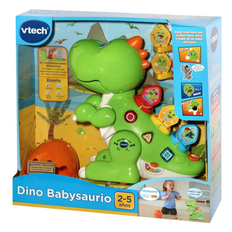Dino Babysaurio Interactivo