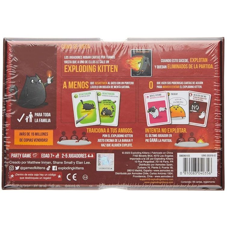 Exploding Kittens Español