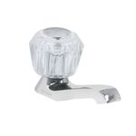 Llave Individual para Lavamanos Acrílico Transparente