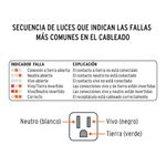 Probador de Tomacorriente 127 V