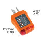 Probador de Tomacorriente 127 V
