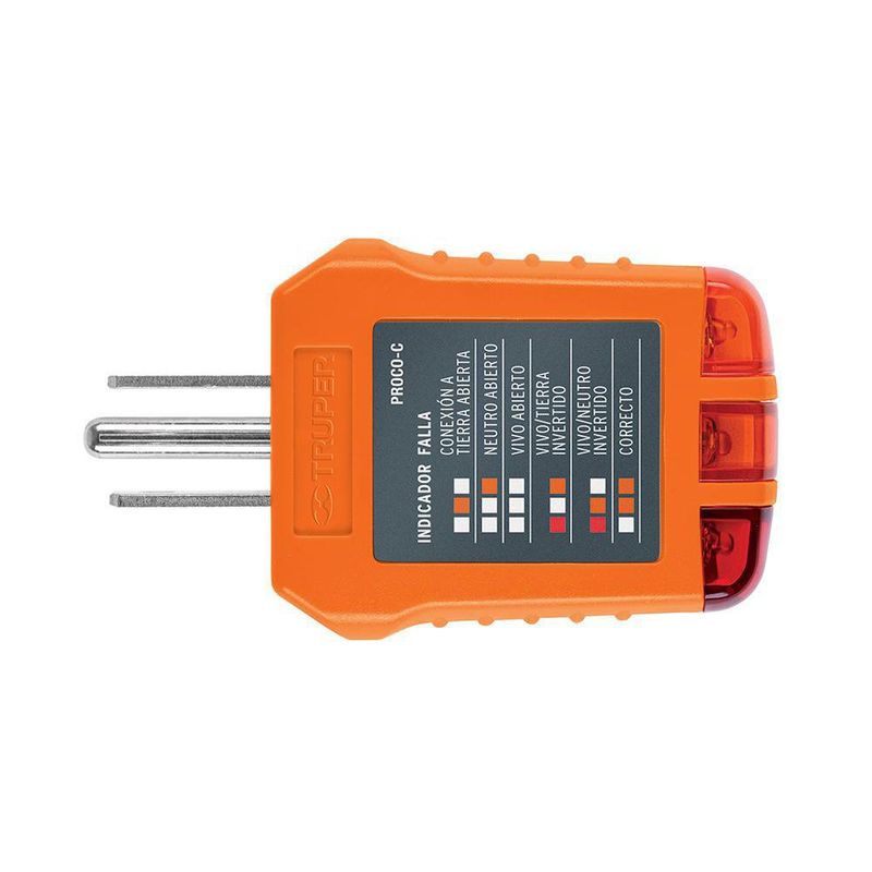Probador de Tomacorriente 127 V