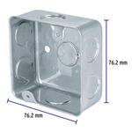 Caja Cuadrada 3 Plg X 3 Plg Económica