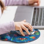 Kit de Mouse Inalámbrico con Alfombrilla Diseño Moana