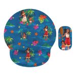 Kit de Mouse Inalámbrico con Alfombrilla Diseño Moana