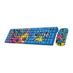 Dúo Inalámbrico de Teclado y Mouse Diseño Stitch