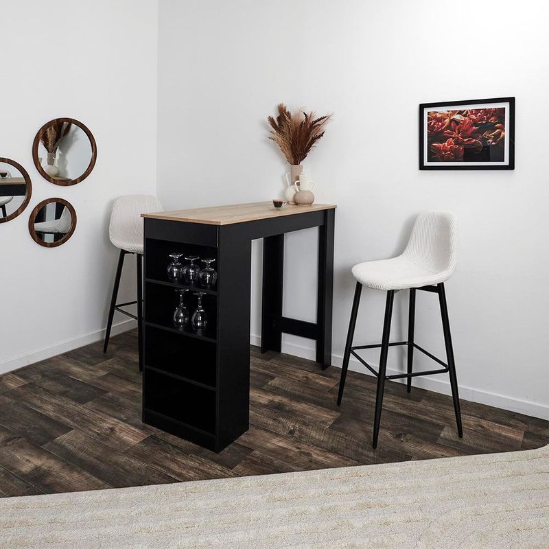 Silla de Bar Scott Blanca