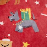 Manta Throw Diseño Perros 127x178 Cm