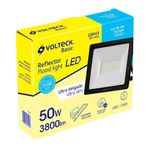 Reflector LED 50W Luz de Día 6500K Ultra Delgado