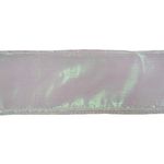 Listón Navideño de 2.5 plg x 10 yardas Color Tornasol