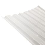Lámina Acrílica I-101 Blanca 14 Pies Perfil Trapezoidal