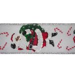 Listón Diseño Santa con Bolsa de Regalo.