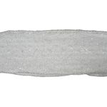 Listón Navideño de 2.5 plg x 10 yardas Color Blanco con Brillo