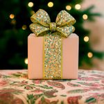 Listón Glitter Dorado