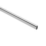 Tubo Ovalado de Cromo para Clóset 1.8 M