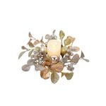 Candelero Decorativo Navideño Champagne