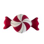 Cojín Dulce Rojo y Blanco 62x30Cm