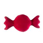 Cojín Dulce Rojo y Blanco 62x30Cm