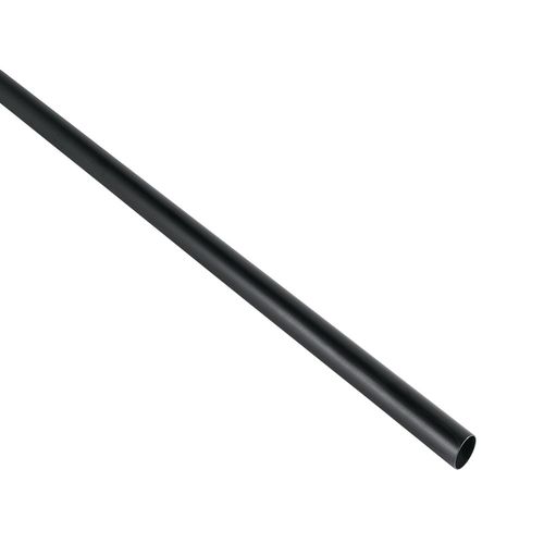 Tubo Redondo para Clóset Negro 3 M