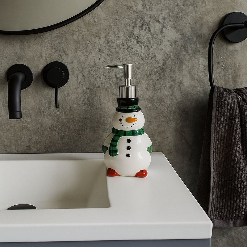 Dispensador de Jabón Frosty Navideño