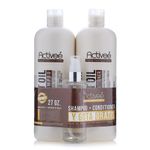Kit De Shampoo Y Acondicionador De Coco Y Aloe + Gota Gratis - Activeé