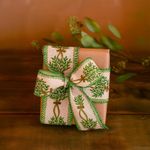 Listón Ramo Hojas Verdes