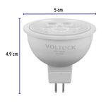 Bombilla LED Base GU5.3 de 6W MR16 Luz Cálida