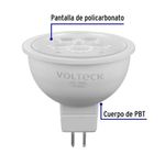 Bombilla LED Base GU5.3 de 6W MR16 Luz Cálida