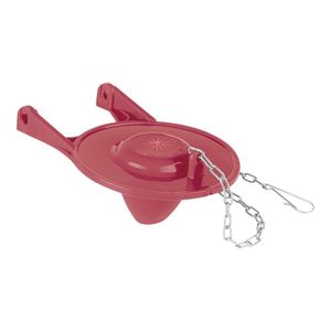 Flapper 3 Plg Rojo de Silicona para WC