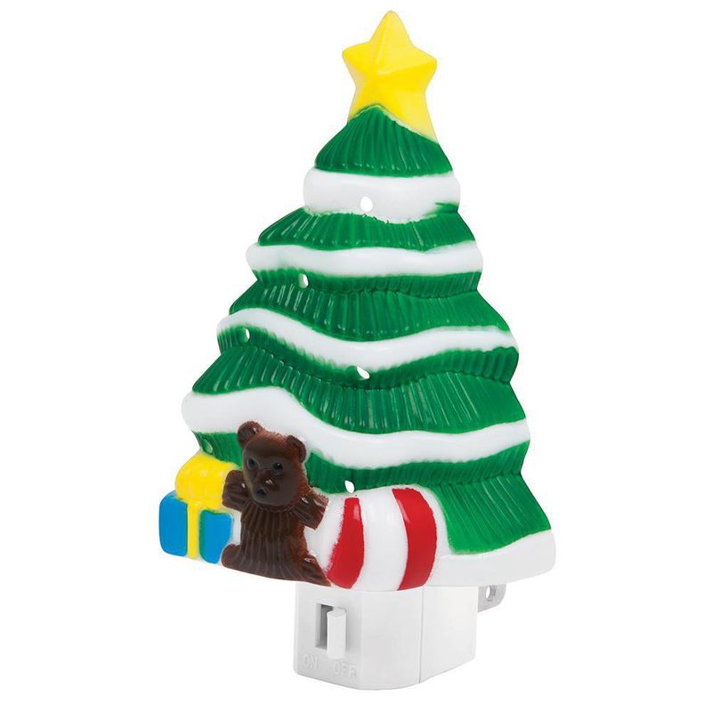 Luz de Noche Árbol Navidad con Lámpara E12