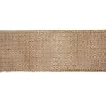 Listón Yute Café Claro 2.5x10 Yd