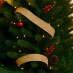 Listón Yute Café Claro 2.5x10 Yd