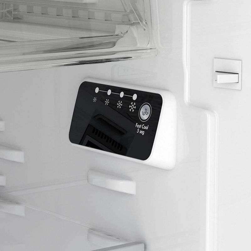Refrigerador Top Mount 9 Pies³ Acero Inoxidable
