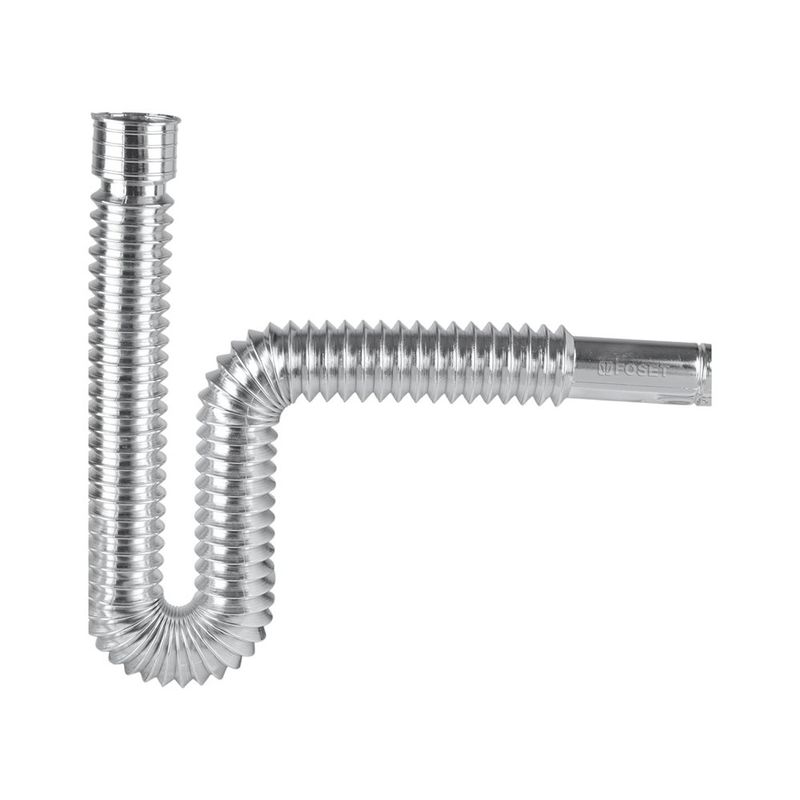 Cespol Flexible PVC Acabado Cromo para Lavabo