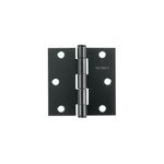 Bisagra Tipo Libro Plana de 3 Plg Color Negro