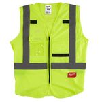 Chaleco De Alta Visibilidad Amarillo - Milwaukee Electric