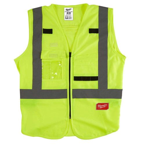 Chaleco De Alta Visibilidad Amarillo - Milwaukee Electric