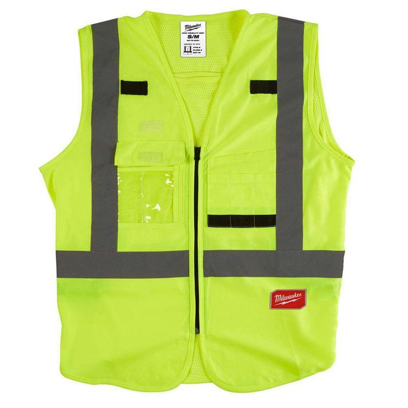 Chaleco De Alta Visibilidad Amarillo - Milwaukee Electric
