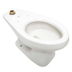 Sanitario Cadet Plus con Fluxómetro a Batería Abierto