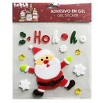 Adhesivo en Gel Santa Navideño