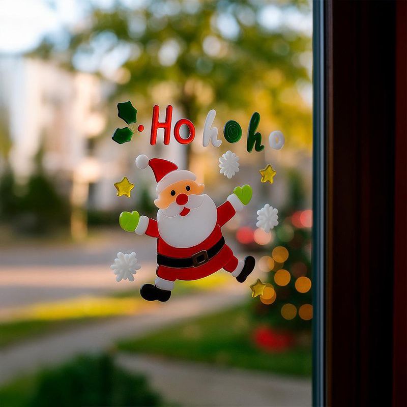 Adhesivo en Gel Santa Navideño