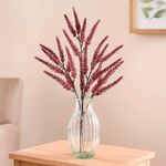 Rama de Espiga Decorativa Rosada